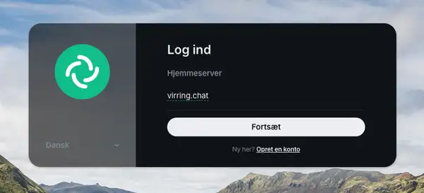 Valg af chat-server