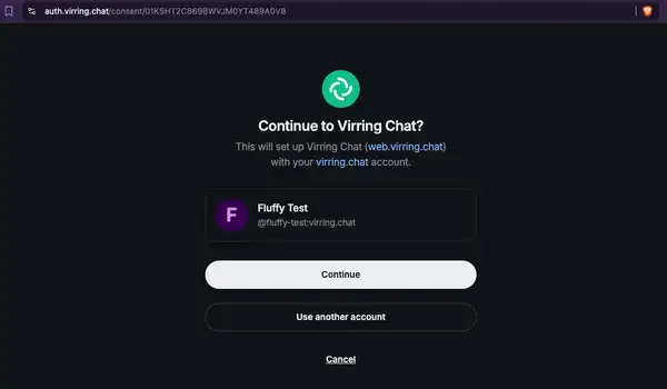 Bekræft login